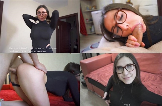 My Sister in leggings want to fuck and blow My Dick Cumshot on new Bodysuit – Russian Taboo Dickforlily FullHD avi