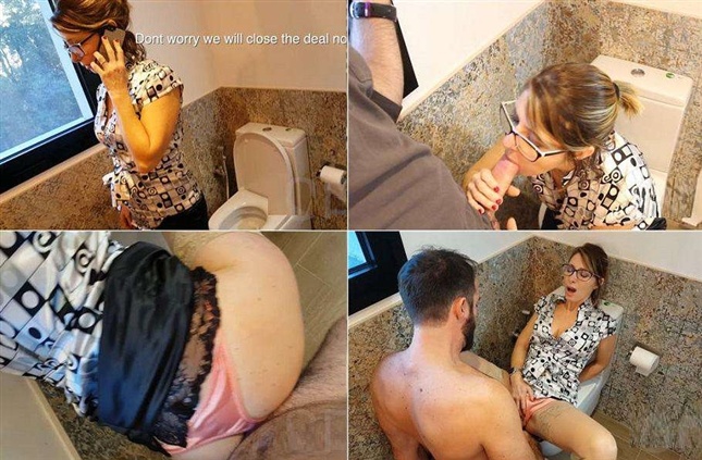 Mom toilet satin stockings mistress – SatinFun Taboo HD