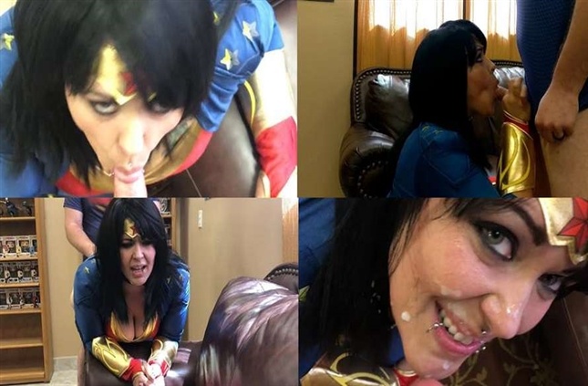 Cosplay Adult Movie – Wonder woman Fucked and Gets 3 Facials FullHD