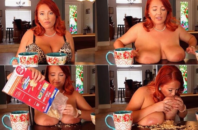 Mommy`s tits on table – AnnabelleRogers 1080p FullHD