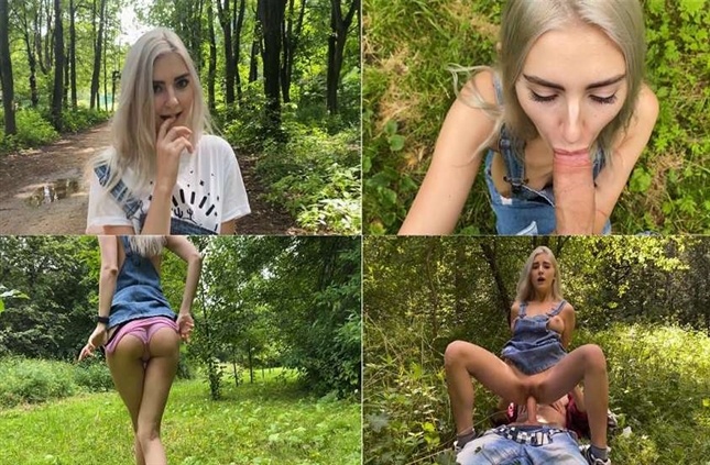 Eva Elfie – Family Walking with cum in panties after risky public sex with My Sister FullHD 1080p 2020