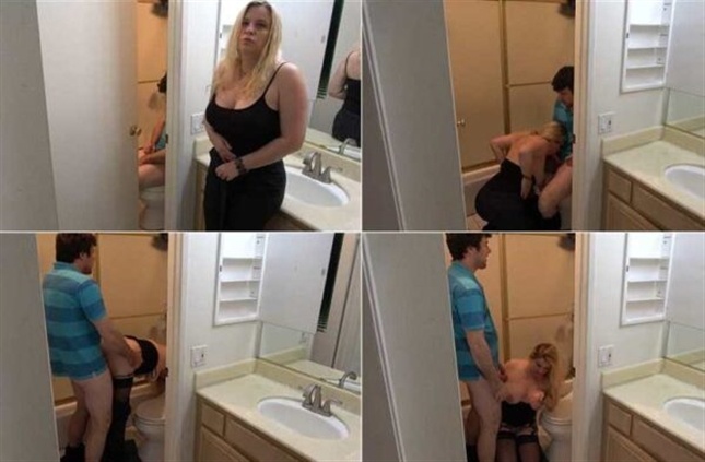 Stepson Caught Masturbating in the Bathroom Fucks Stepmom – Matthias Christ, Erin Electra FullHD 1080p