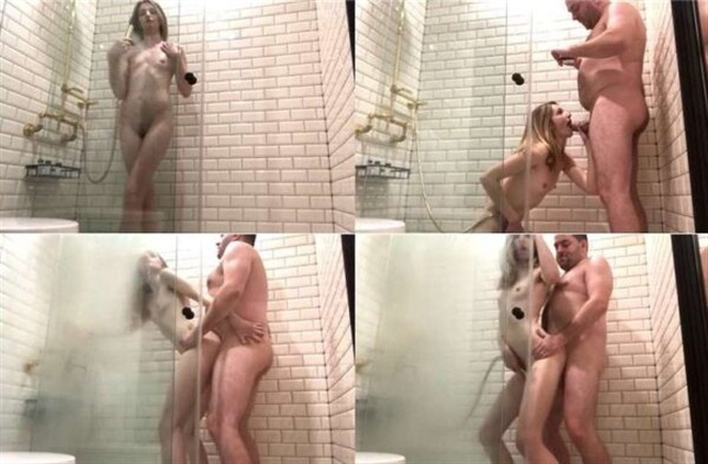 Shower Family Sex with my Daddy – Ariel Blaze HD 720p