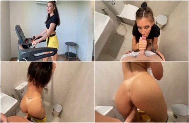 Video Leak Hungry_Kitty – Fucked a Horny Stepmom in the Gym Toilet FullHD 1080p