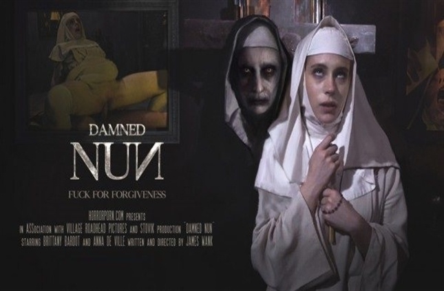 Virtual Reality – Damned Nun in 180° X + 5K VR – demon nun