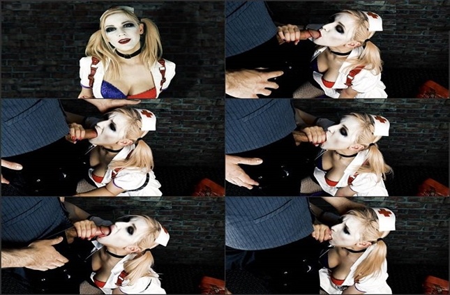Veronica Chaos – Harley Quinn Boy/Girl Blowjob Facial FullHD mp4 [1080p/American / Las Vegas]