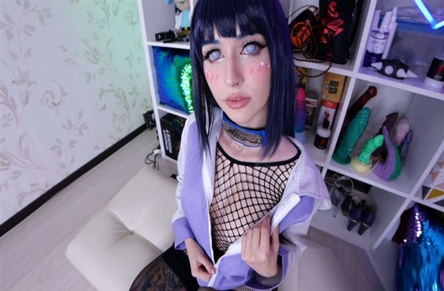 Manyvids Cosplay Porn – Purple Bitch – Hinata wants destroy holes – Anal Creampie 4k [2160p/2019]