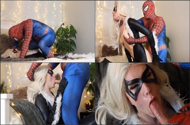 Lara Loxley – Spiderman Punishes Black Cat – Superheroines Porn, Mixed Fight HD mp4 720p
