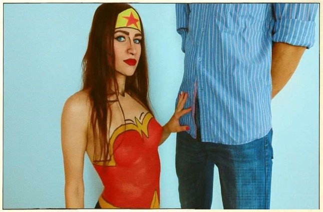 Zefirka_white – Wonder Woman sucks dick – Cosplay Comics Blowjob 1080p