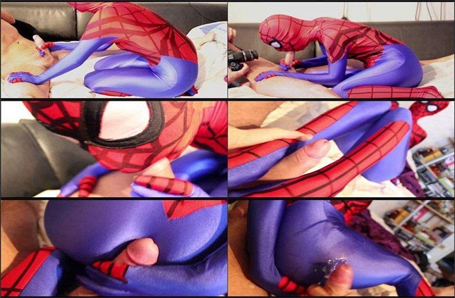 Nylon Extreme – Superheroines Spidergirl Blow job zentai FullHD 1080p