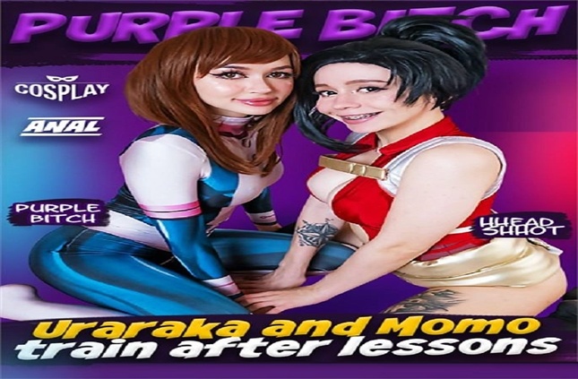 Purple Bitch & AliceBong – Uraraka and Momo Train After Lessons FullHD 1080p